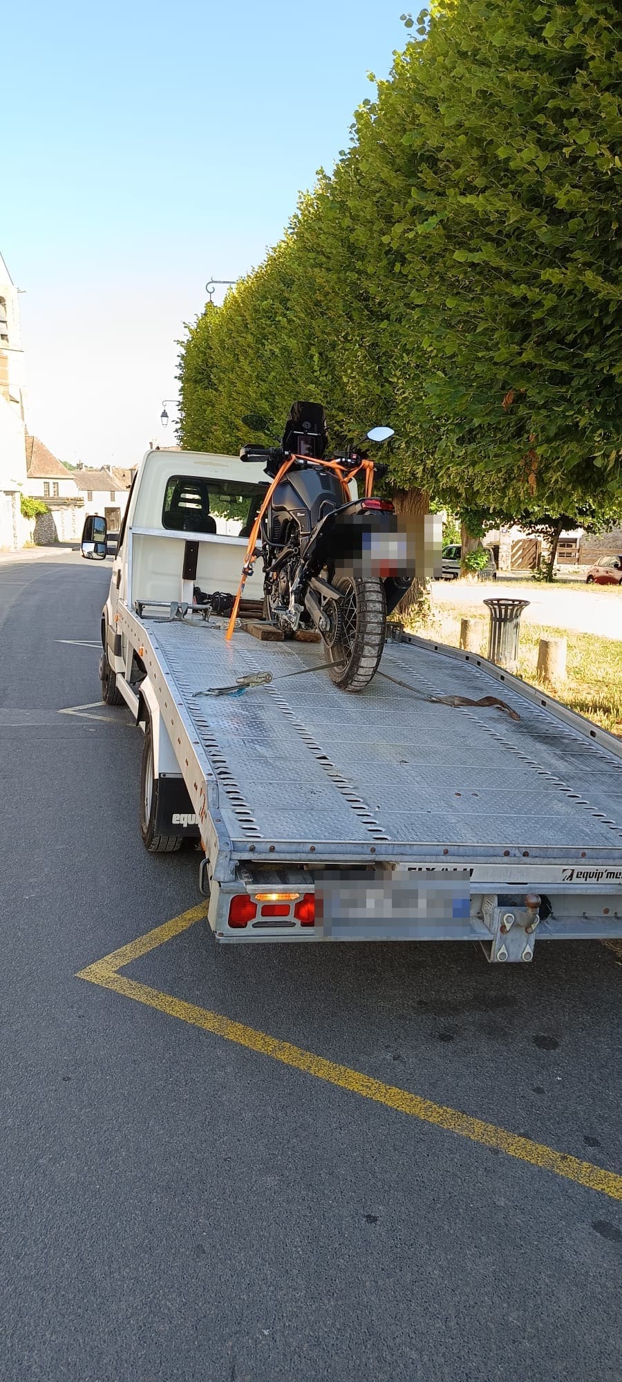 Moto prise en charge par JLAUTO